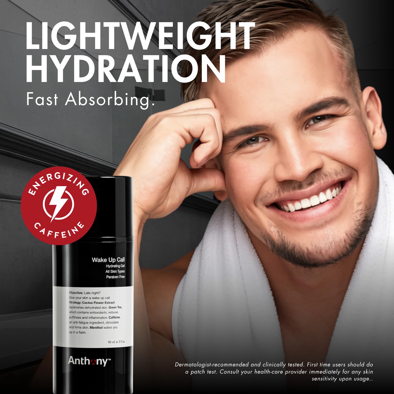 Anthony Men's Face Moisturizer, Face Cream for Men, 3 Fl Oz - Anthony Official Product View 3