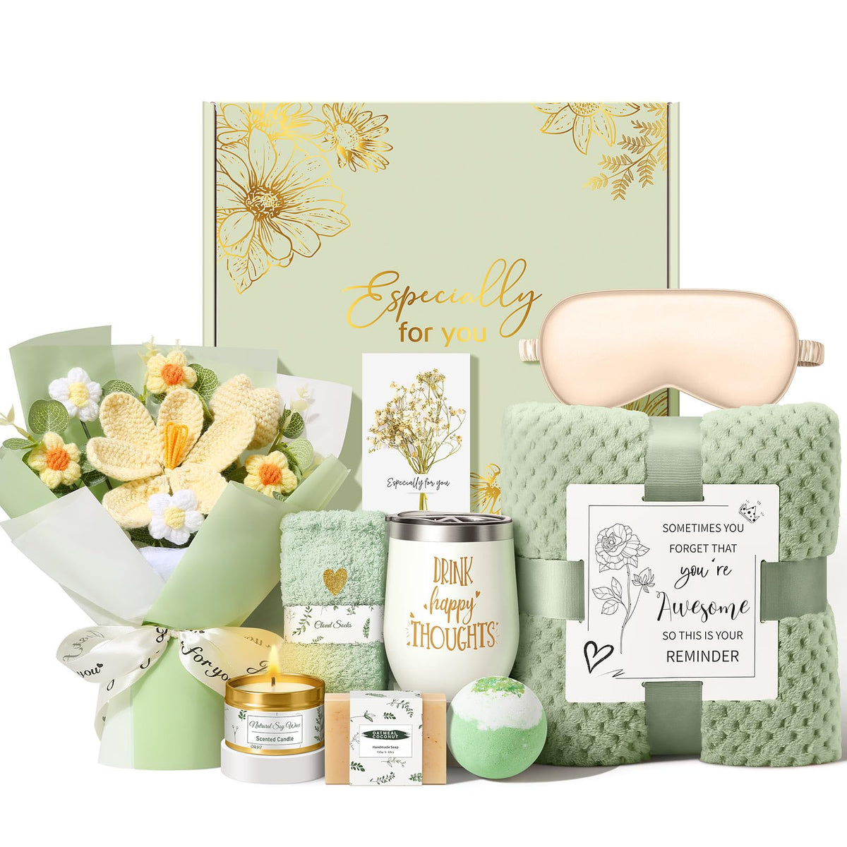 Birthday Gifts for Women Gift Baskets for Women Self Care - Oprever Official Imagery - 2