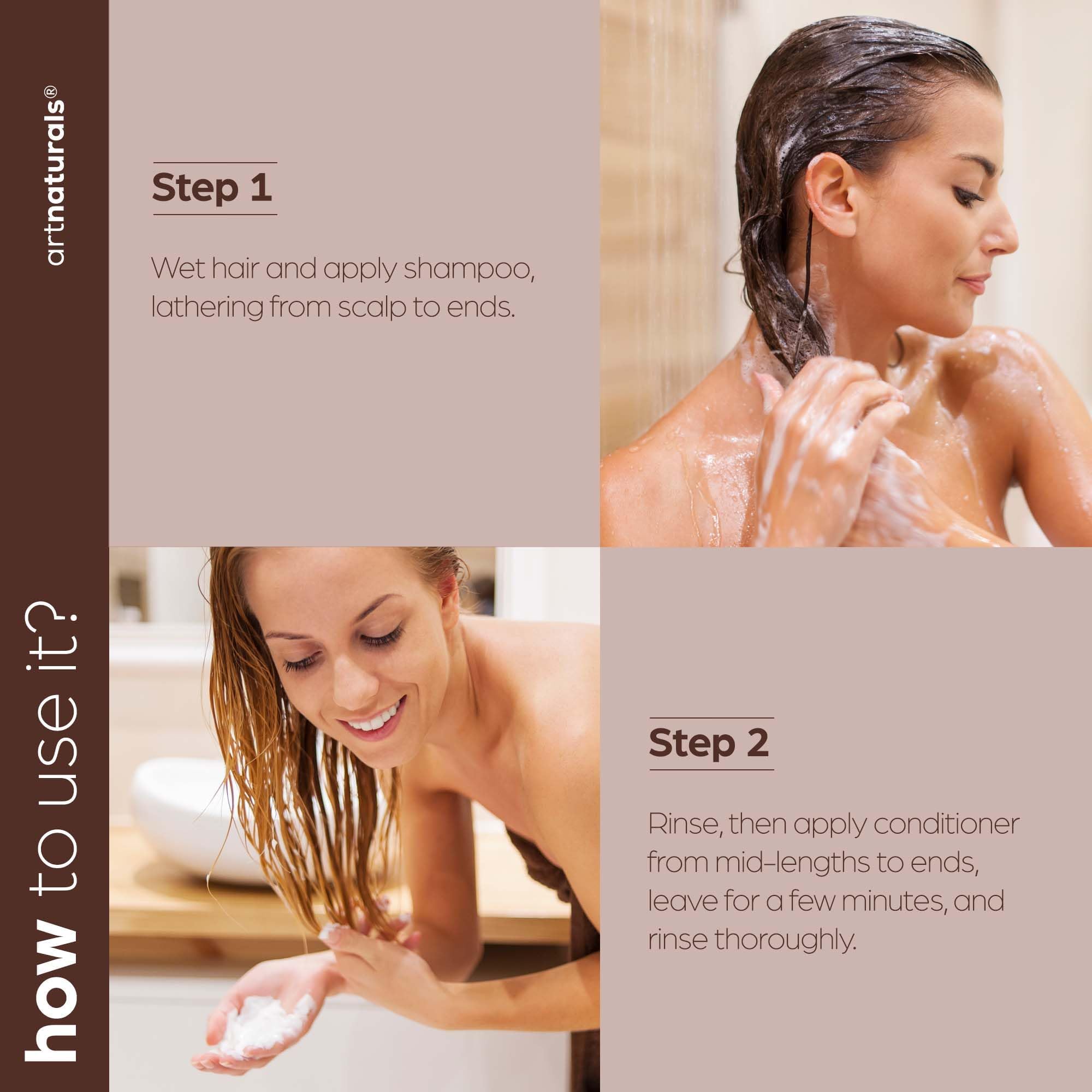 ArtNaturals Argan Oil Shampoo & Conditioner Set, 16 fl oz - Artnaturals Official Product View 7