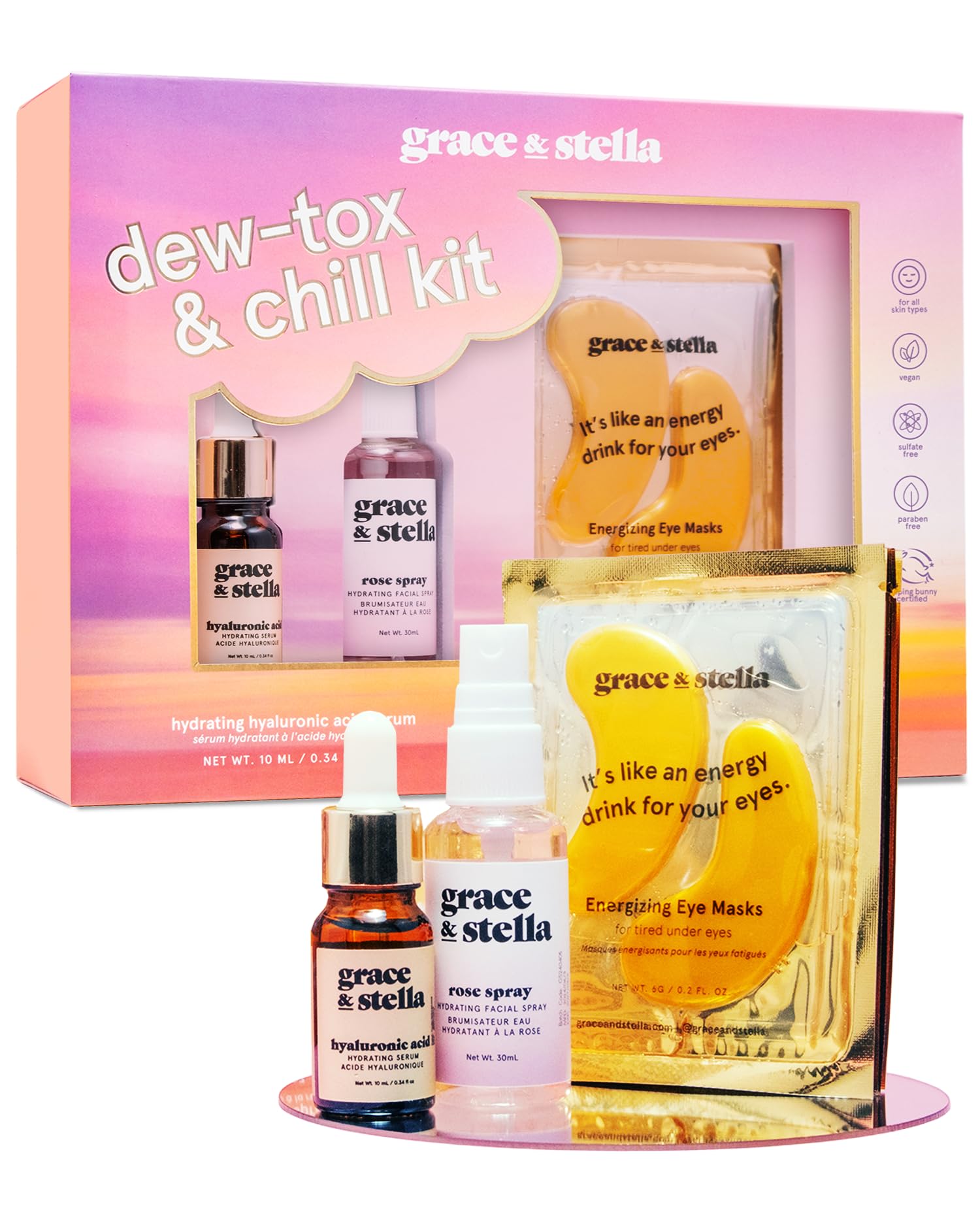grace &amp; stella Award Winning Skin Care Set - grace &amp; stella