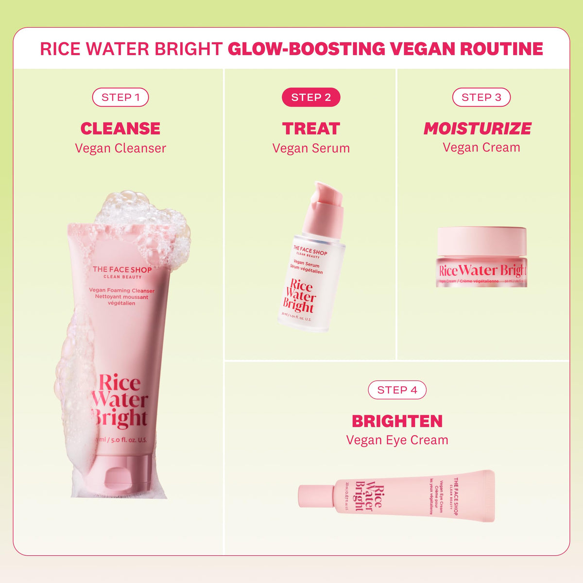 The Face Shop Rice Water Bright Vegan Serum - The Face Shop Official Product Imagery - 8