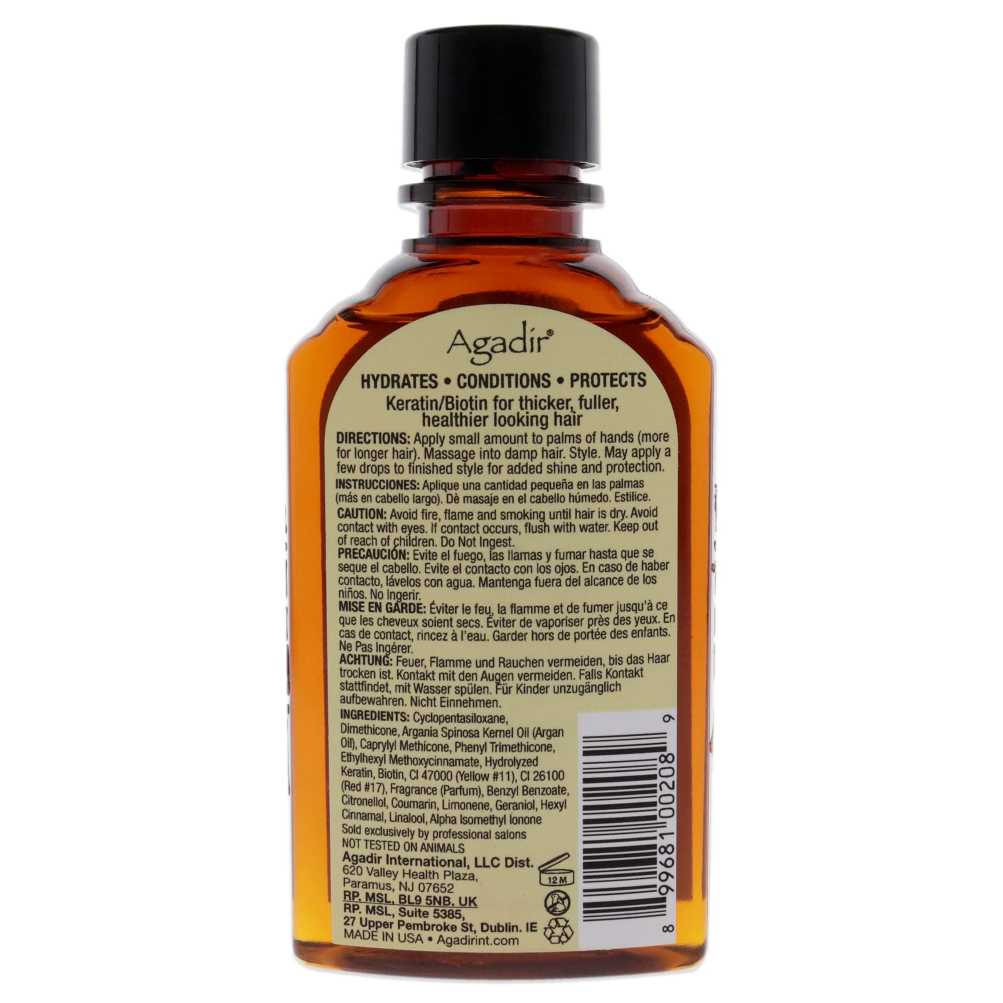 AGADIR Argan Oil Hair Treatment 4 Fl Oz - Agadir Official Imagery - 3
