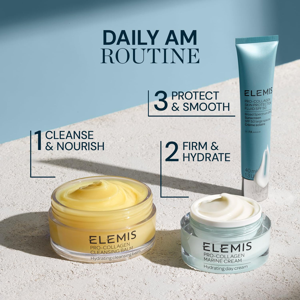 ELEMIS Pro Collagen Skin Protection Fluid SPF 50 Hydrating - Premium Selection Official Imagery - 8