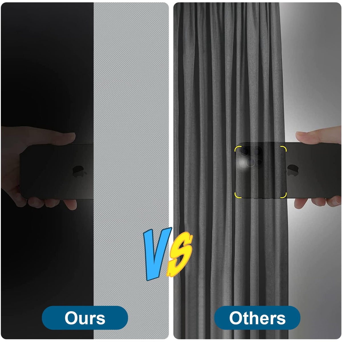 100 Blackout Curtains for Bedroom Portable DIY Window Blinds - Petaholic Official Imagery - 6