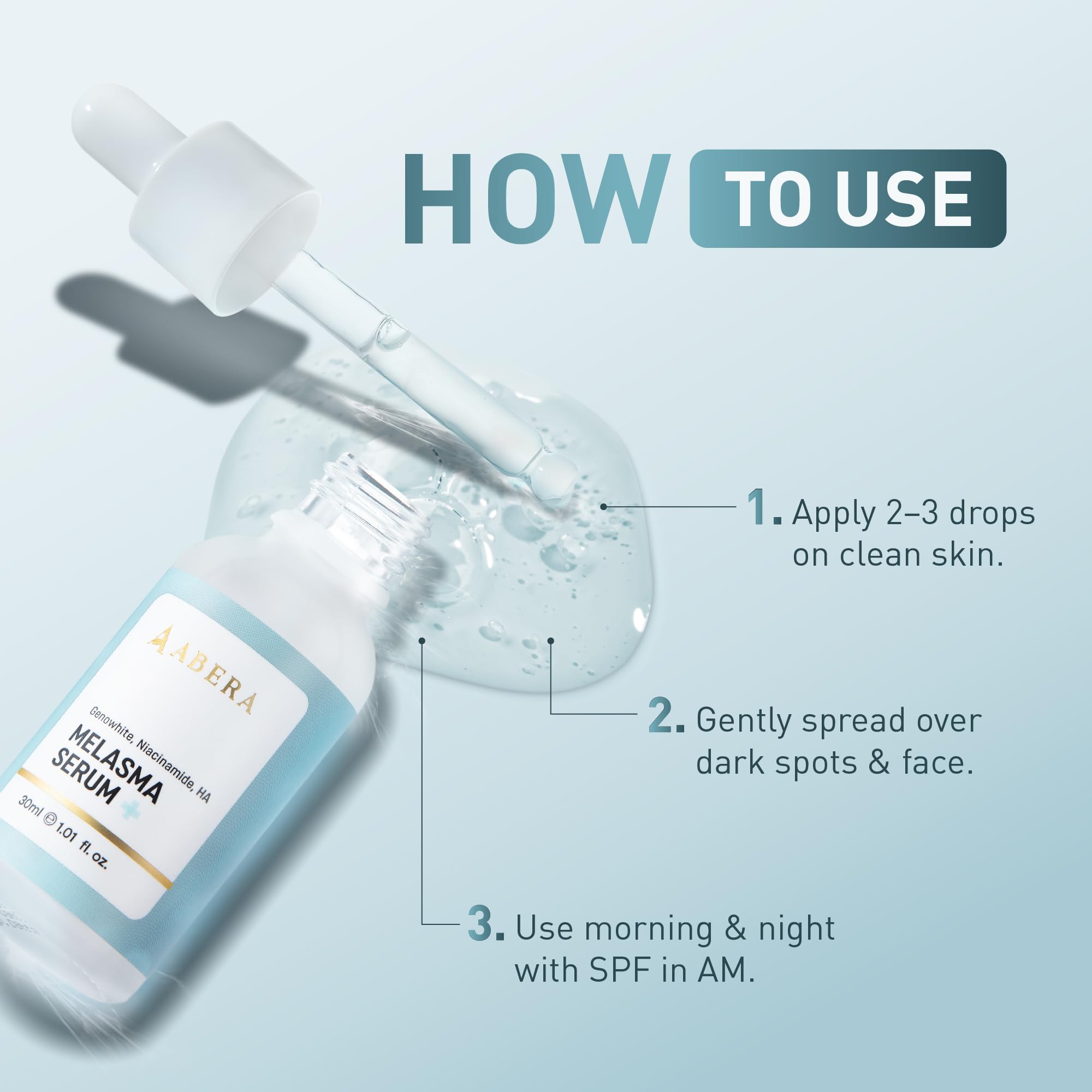 Abera Melasma Serum Plus Dark Spot Corrector Niacinamide 1 - ABERA Official Imagery - 7