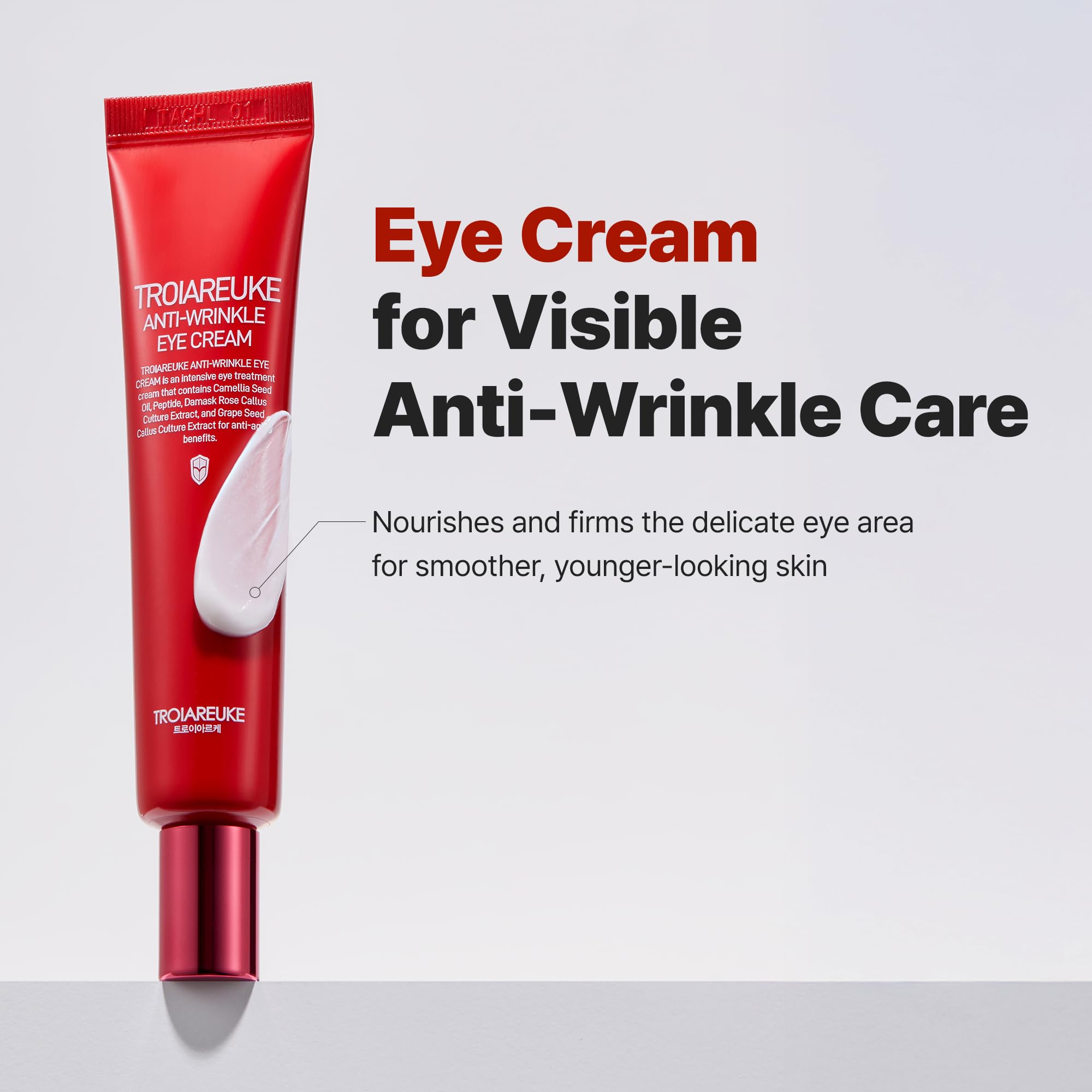 TROIAREUKE Anti-Wrinkle Eye Cream, Intensive Firming Cream, - TROIAREUKE
