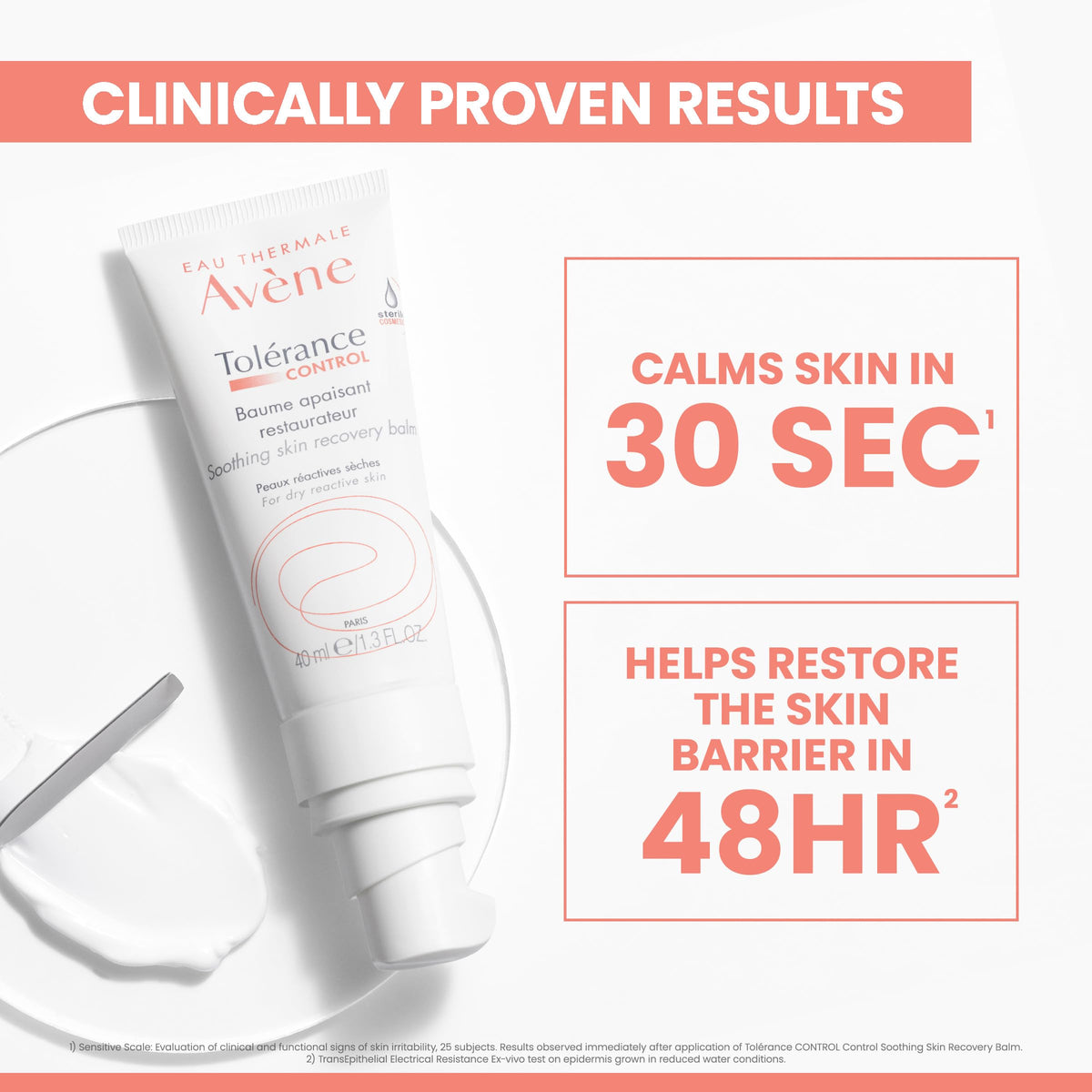 Av ne Tolerance Control Soothing Skin Recovery Balm - Eau Thermale Avène Official Imagery - 3