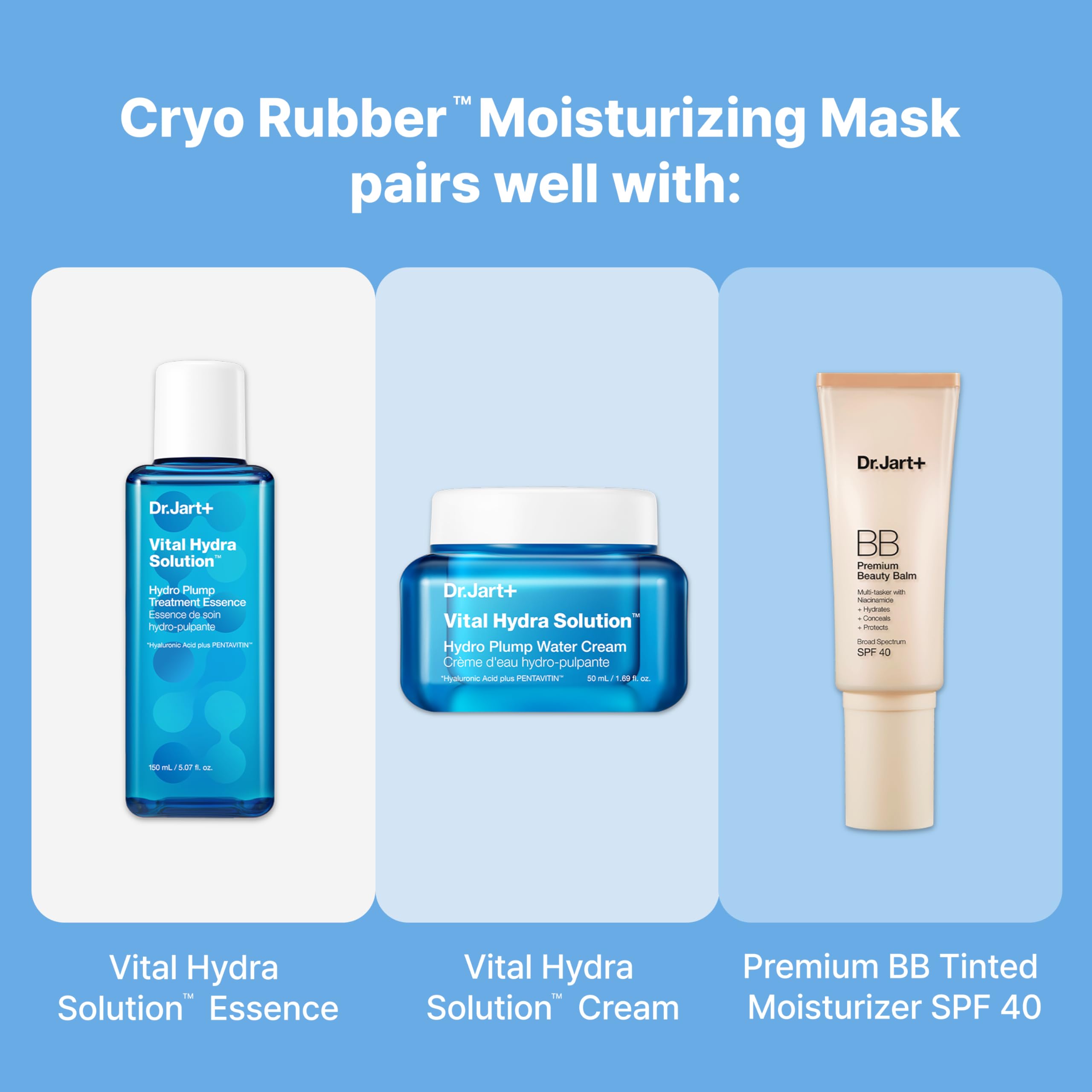 Dr.Jart+ Cryo Rubber Moisturizing and Cooling Korean Face Mask - Generic