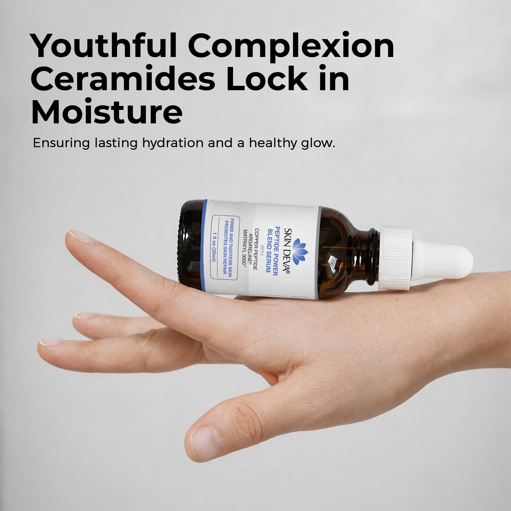 Skin Deva Copper Peptide Face serum with Argireline and - SKIN DEVA Official Imagery - 7