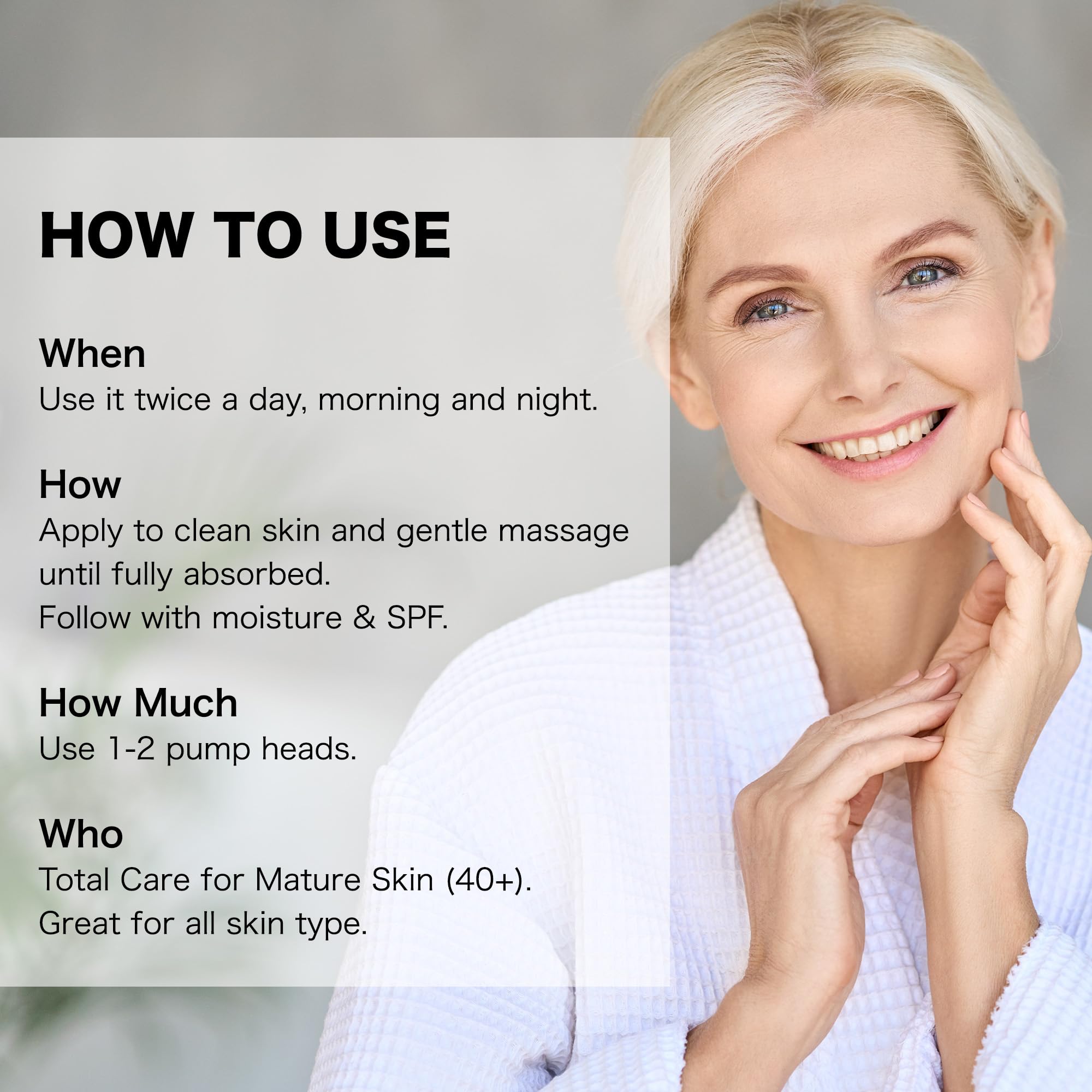 Super Vitamin C Serum for Women over 70 Wrinkle Cream for - Refaflio Official Imagery - 5