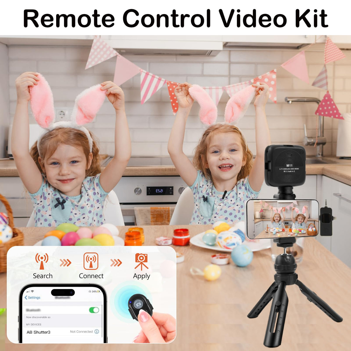 Vlogging Kit for iPhone Android Microphone for Content - Heliora Official Imagery - 6
