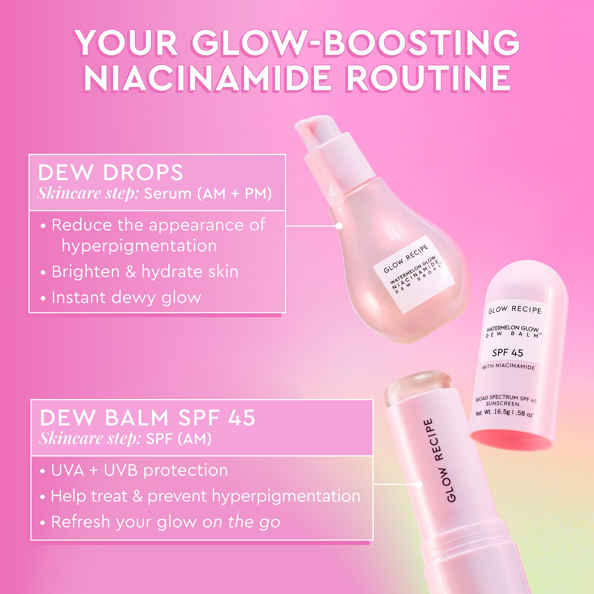 Glow Recipe Skincare Essentials Travel Duo - Glow Recipe