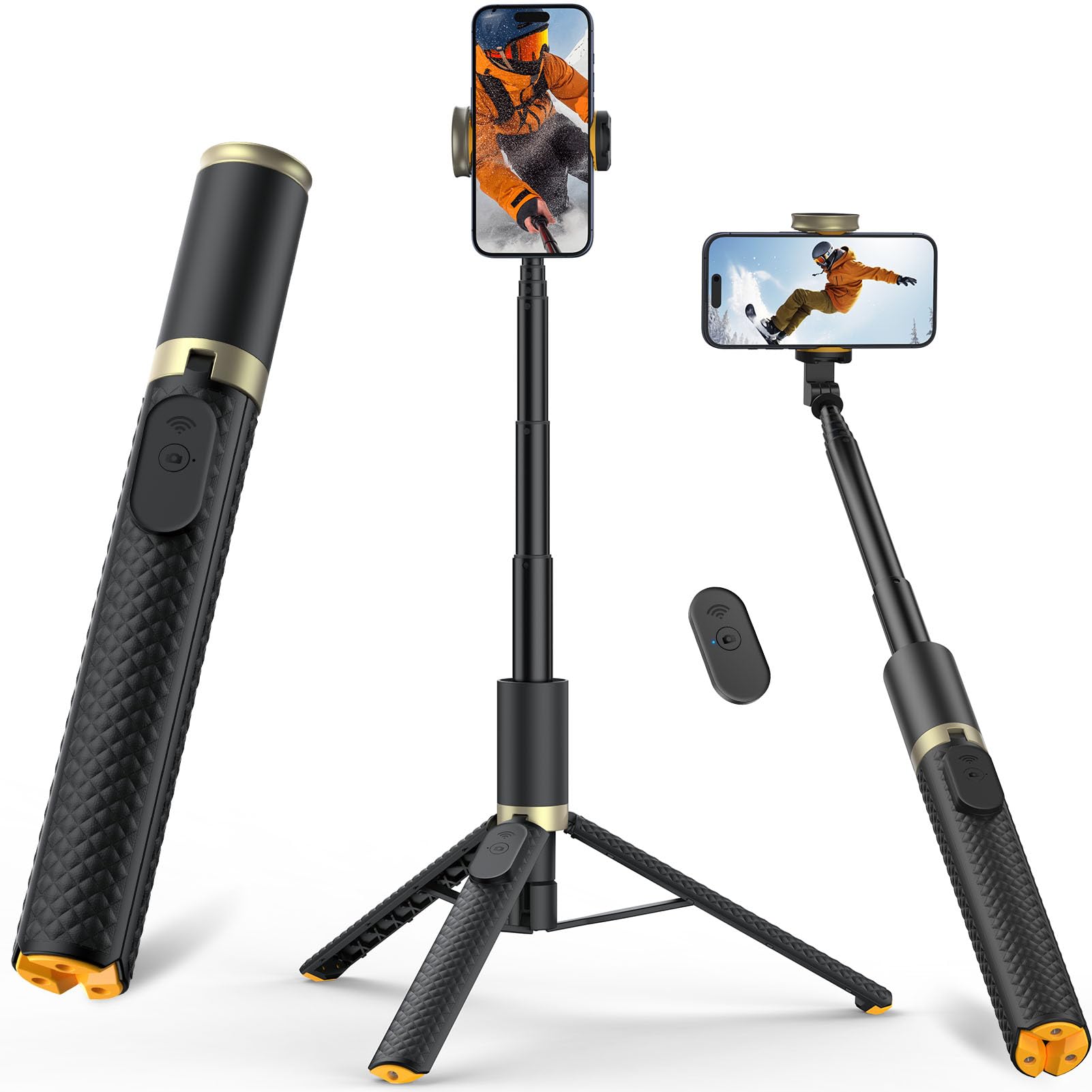 Vimose Tripod for iPhone, Selfie Stick with Remote, Stable & Dura - Vimose Official Product View 1