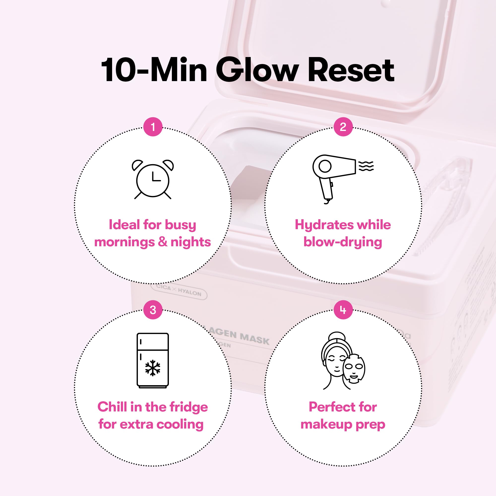 VT COSMETICS CICA Collagen Daily Mask 30 Sheet Masks - VT COSMETICS Official Imagery - 5