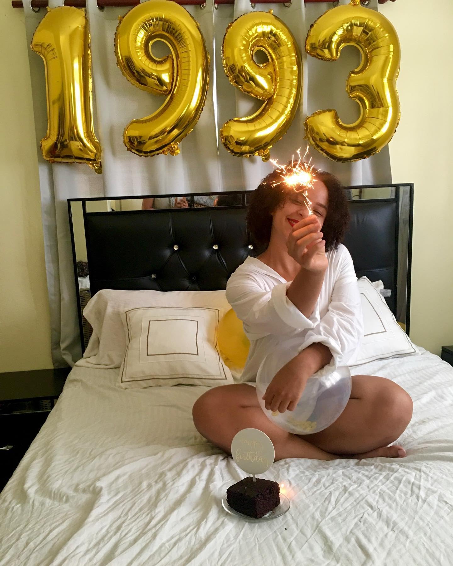 IWERP Gold 100 Balloon - Number Balloon 40 Inch, 100th Gold Birth - IWERP Official Product View 4