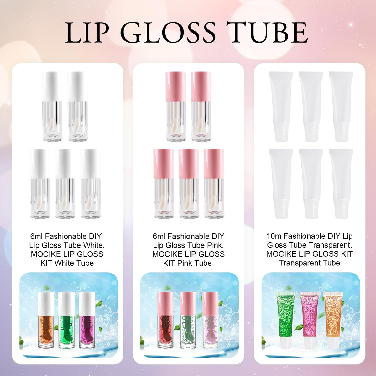 MOCIKE DIY Lip Gloss Making kit for Adult Gifts - MOCIKE Official Imagery - 6