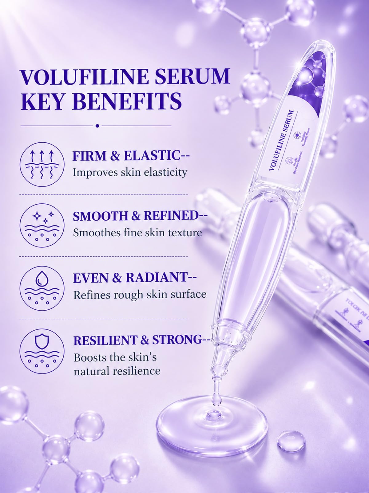 100 Volufiline Serum 1 5 ml 30pc Anti Aging Plumping Serum - HaimaiLife Official Imagery - 4