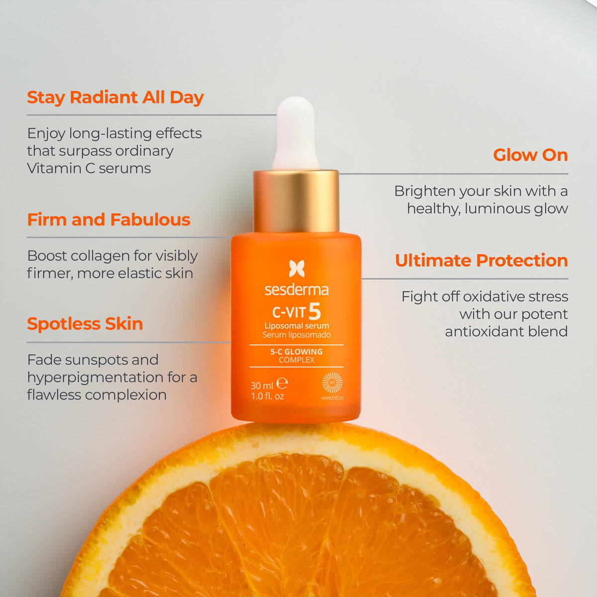 Sesderma C VIT 5 Fusion Vitamin C Serum Boosted Hydration - Premium Selection Official Imagery - 4