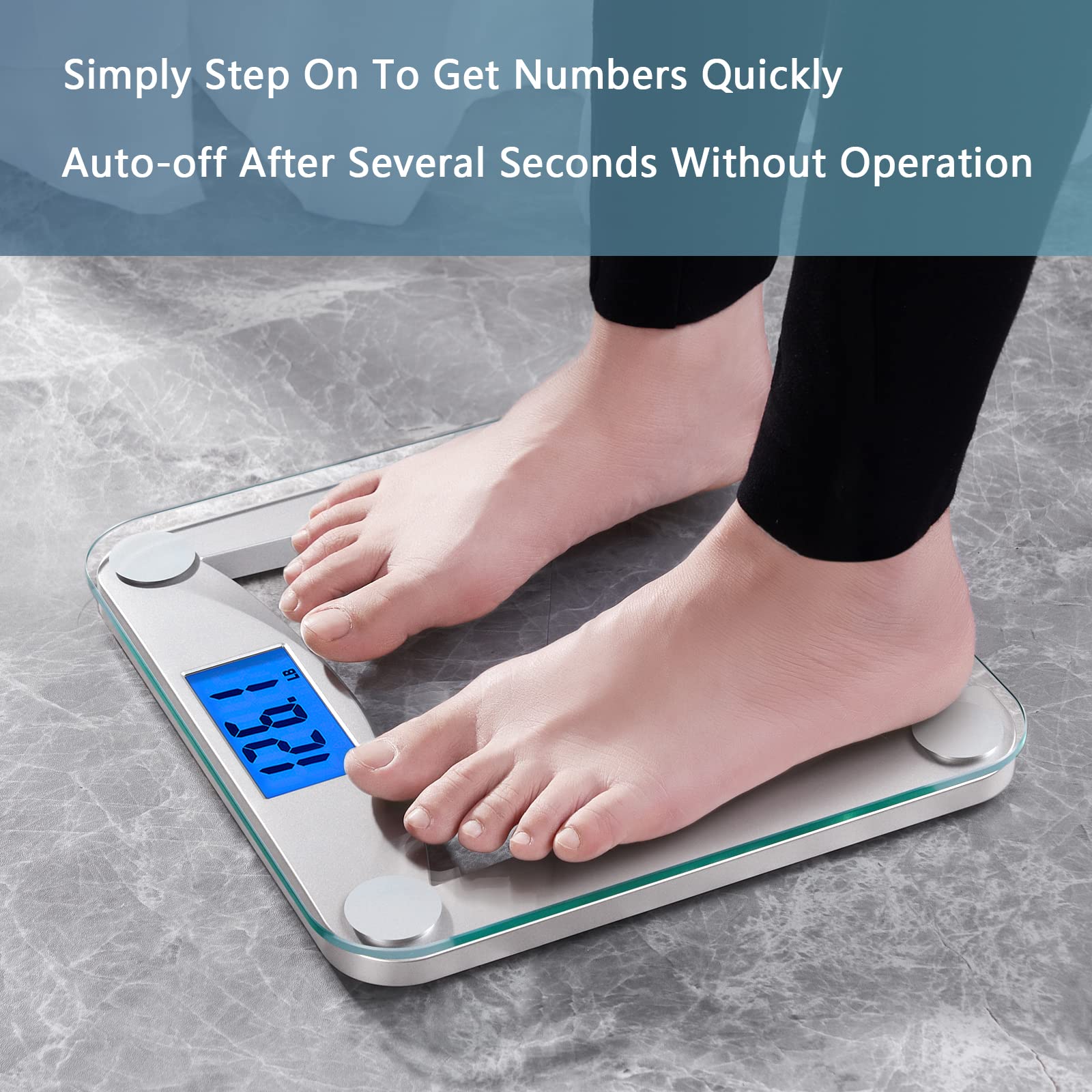 Vitafit Bathroom Scale – High Accuracy Digital Scale