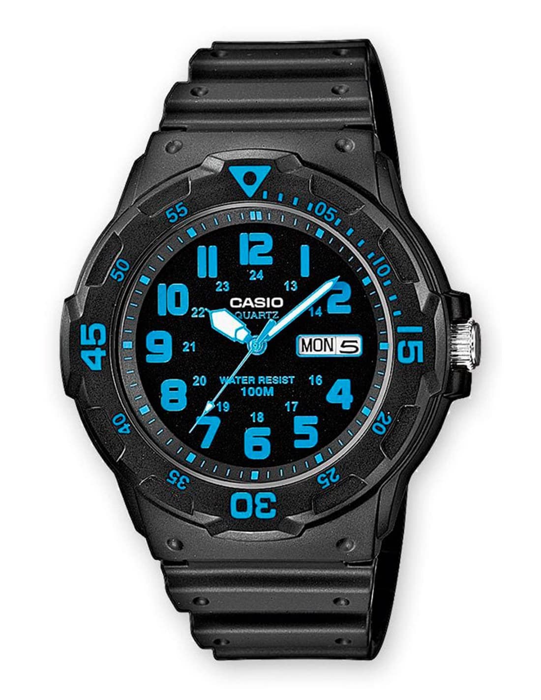 Casio MRW200H Series | Unisex Analog Watch | 100M WR | Stainless Steel - View 3
