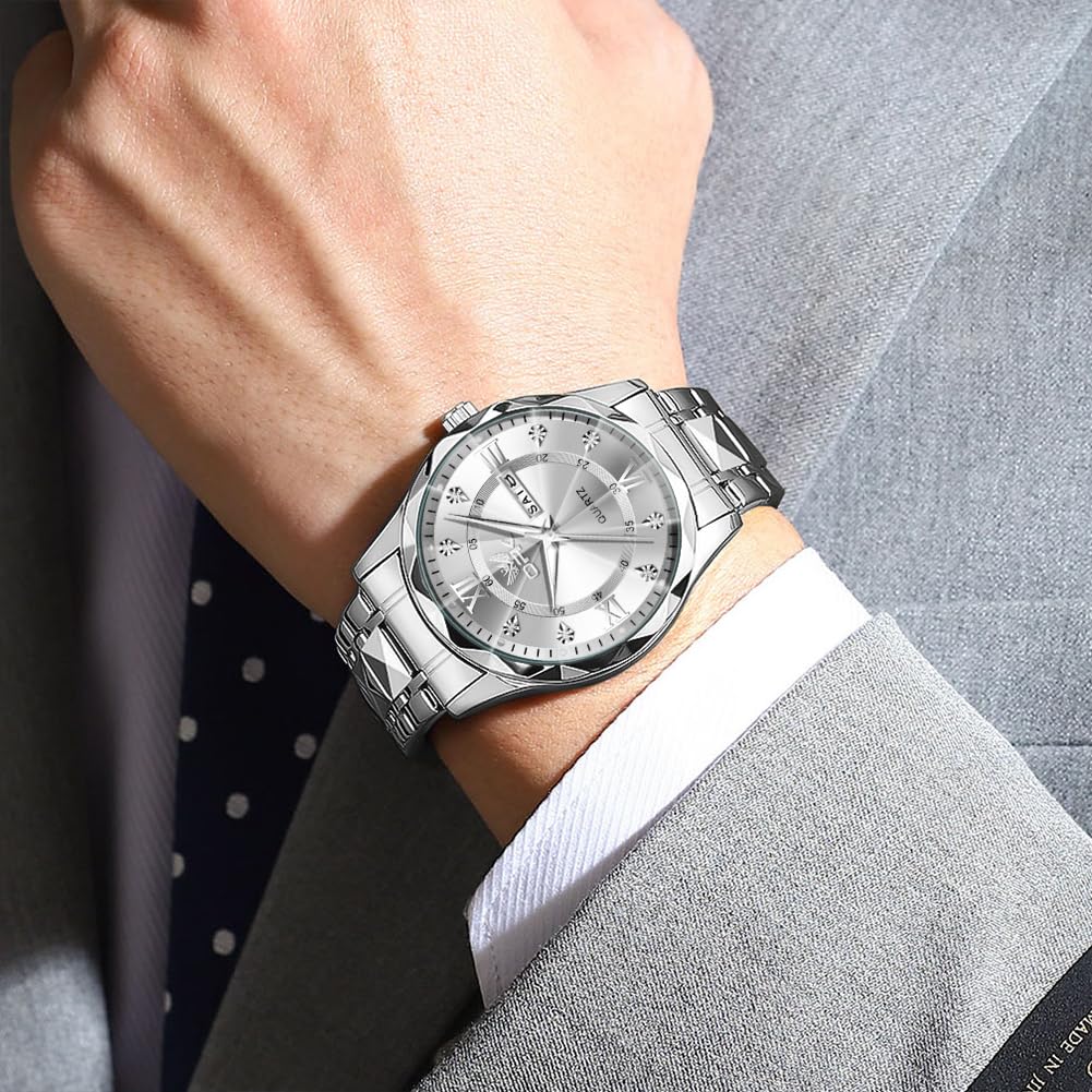 OPK Watches for Men Diamond Roman Analog Mens Watches - OPK Official Imagery - 8