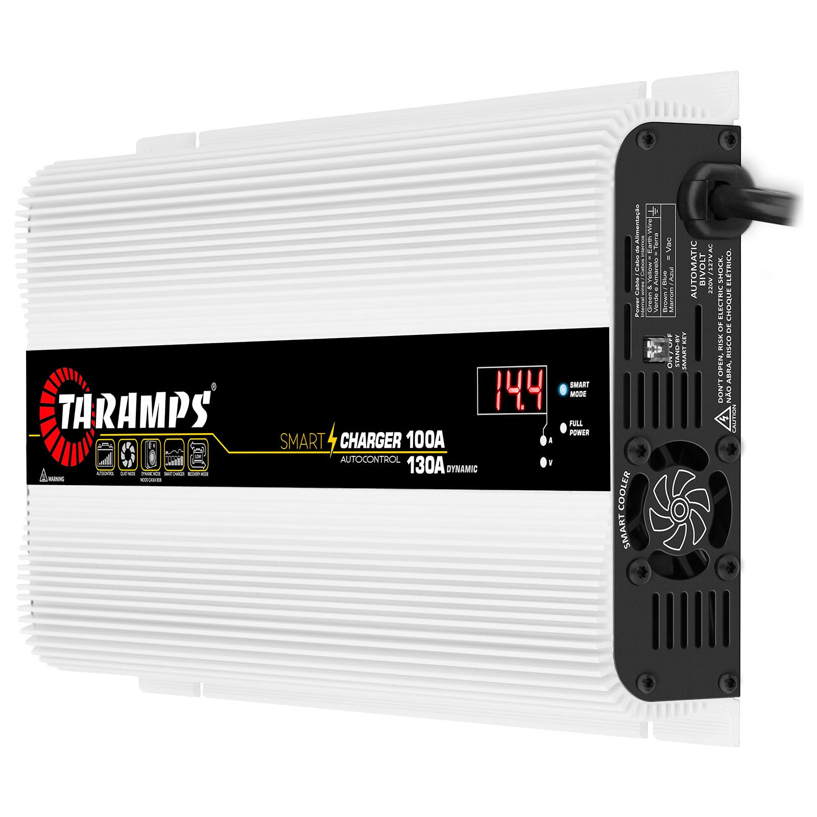 Taramp's Taramps Smart Charger 100/130A battery charger 130A dyna by Taramp's - Angle View 4