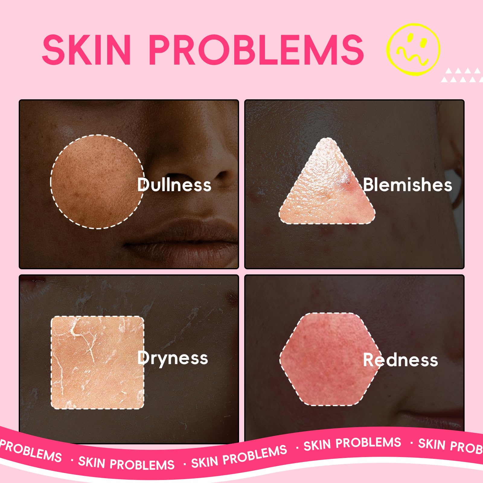 Watermelon &amp; Niacinamide Skincare Set for Women Teens Girls, - QUIYUM