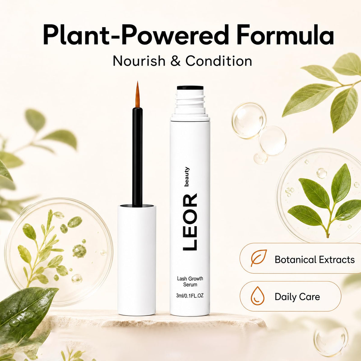 2PCS Leor Beauty Serum Botanical Beauty Conditioner with - Xorlyth Official Imagery - 8