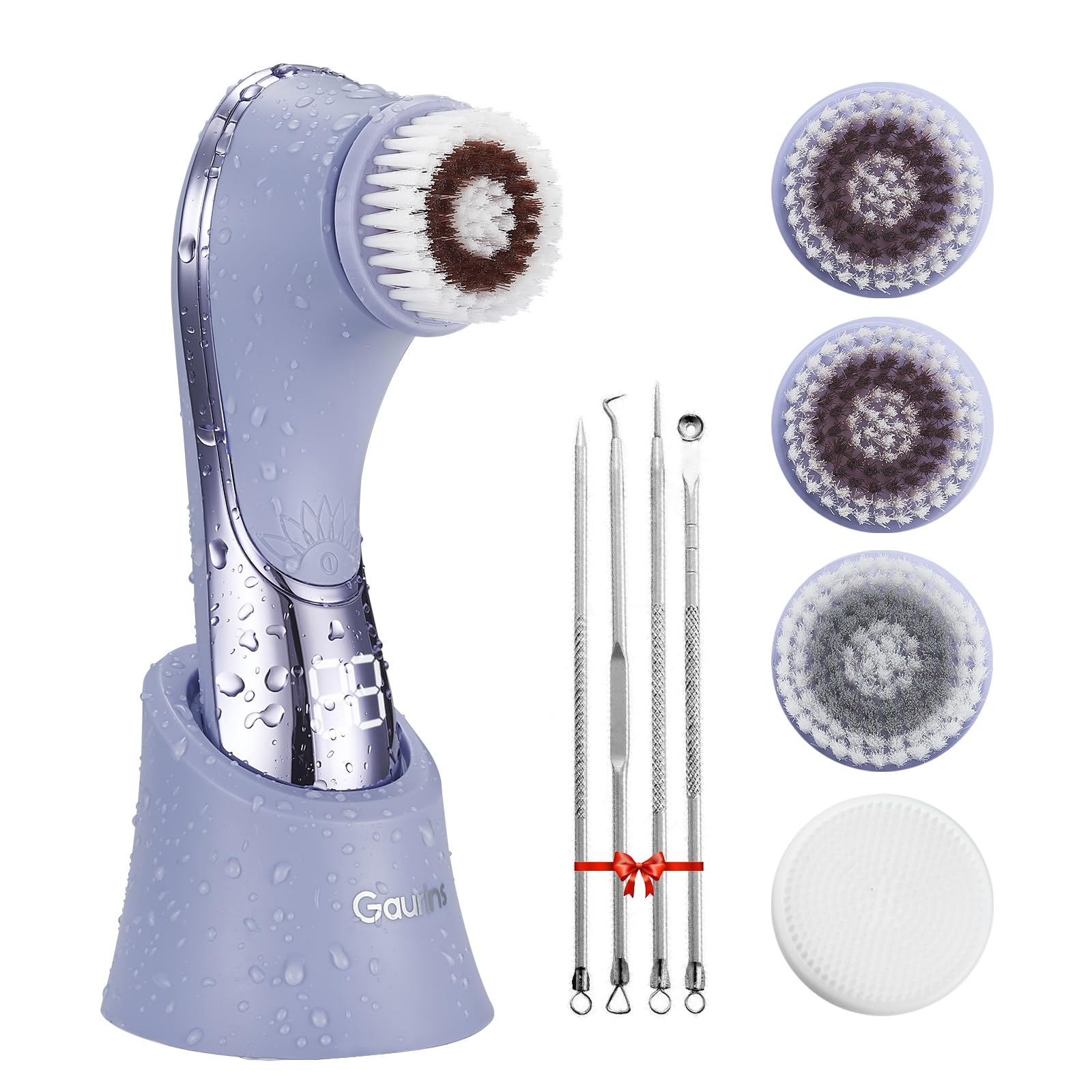 Facial Cleansing Brush Rechargeable Electric Face Scrubber 2 - Gaurins Official Imagery - 2
