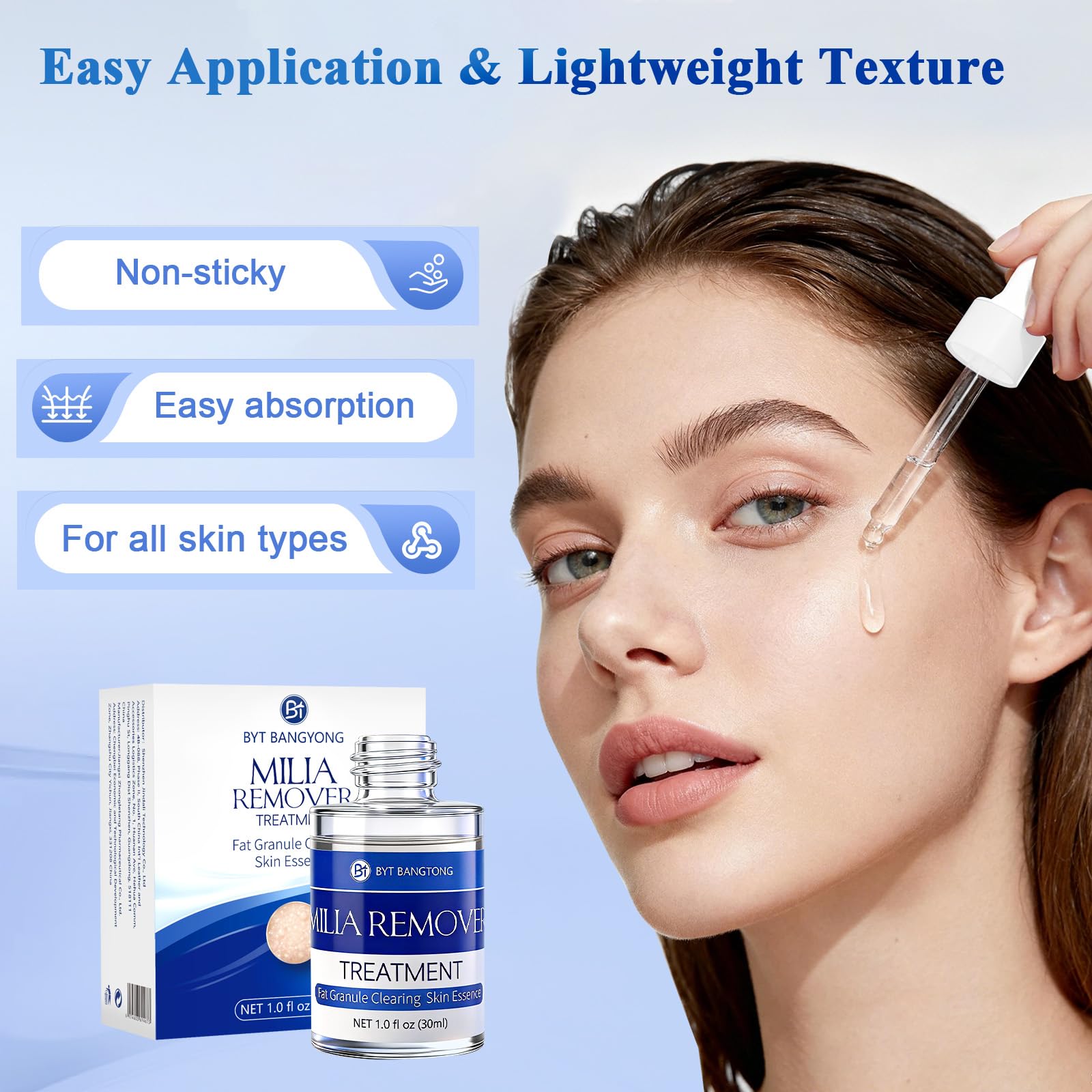 Milia Remover Serum 1% Salicylic Acid Face & Eyelids