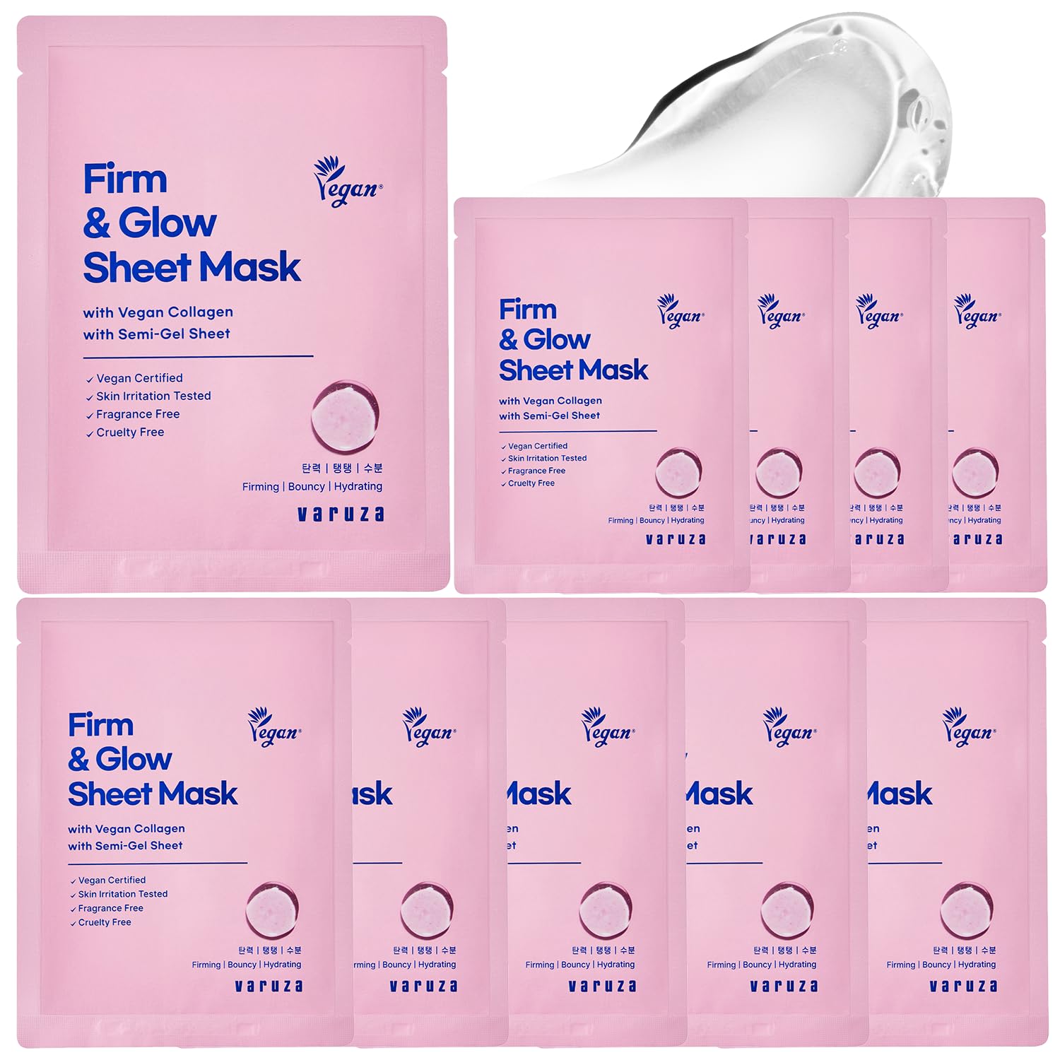 Core Nourishing Sheet Masks with Niacinamide Serum 5% for Dry - varuza
