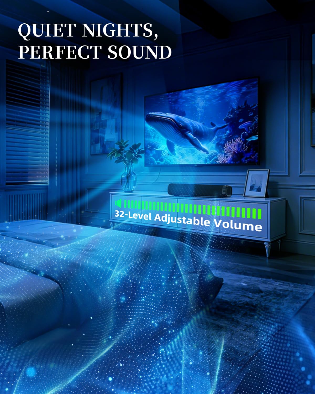 Jierben Sound Bar – 50W, Sound Bar for Smart TV, Sound Bar with B by Jierben - Angle View 5