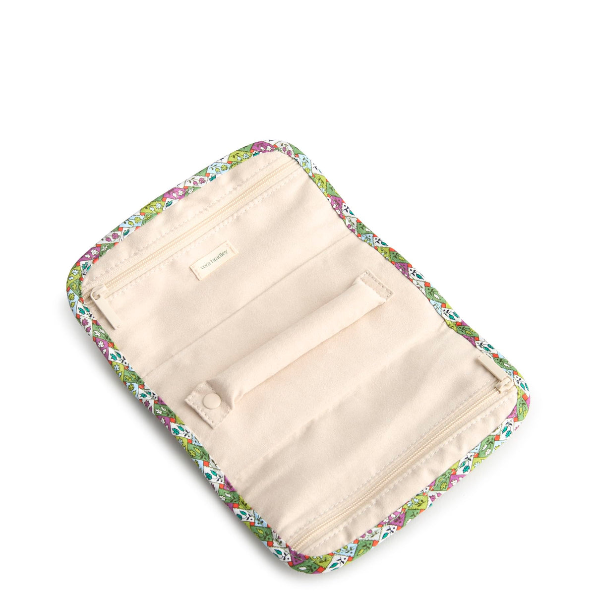 Vera Bradley womens Premium Cotton Jewelry Roll - Vera Bradley Official Imagery - 3