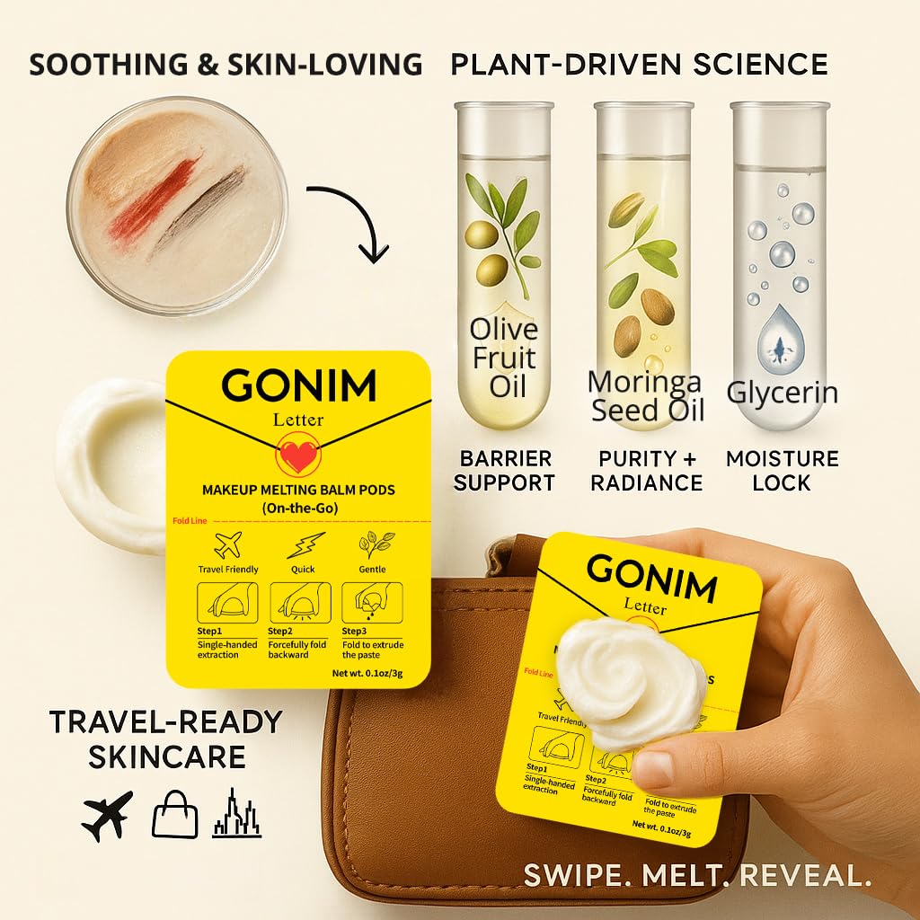 GONIM Cleansing Balm Makeup Remover Hydrating Facial - GONIM Official Imagery - 5