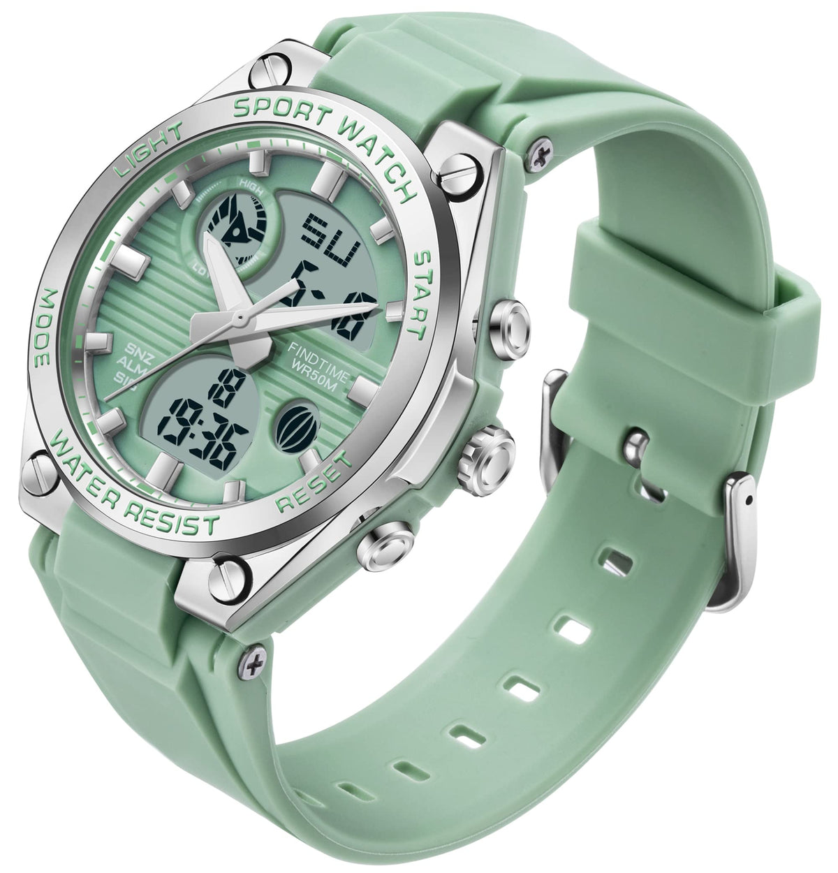 findtime Womens Digital Watch Sport Waterproof Watch Analog - findtime Official Imagery - 1