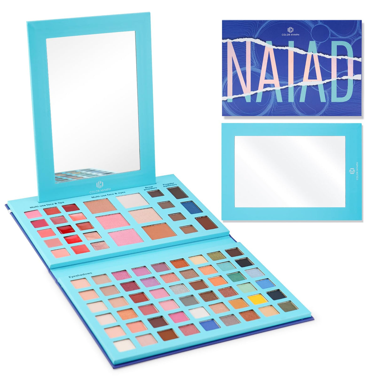 Color Nymph All In One Makeup Palette Travel Size Make Up - Color Nymph Official Imagery - 2