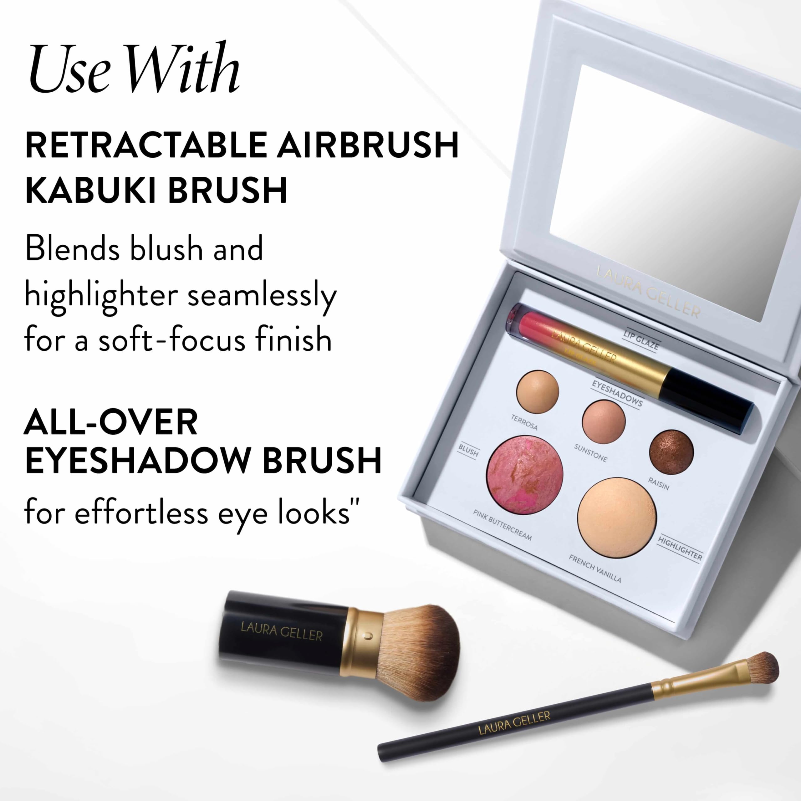 LAURA GELLER Glam on the Run Face Eye Lip Travel Makeup - LAURA GELLER NEW YORK Official Imagery - 7