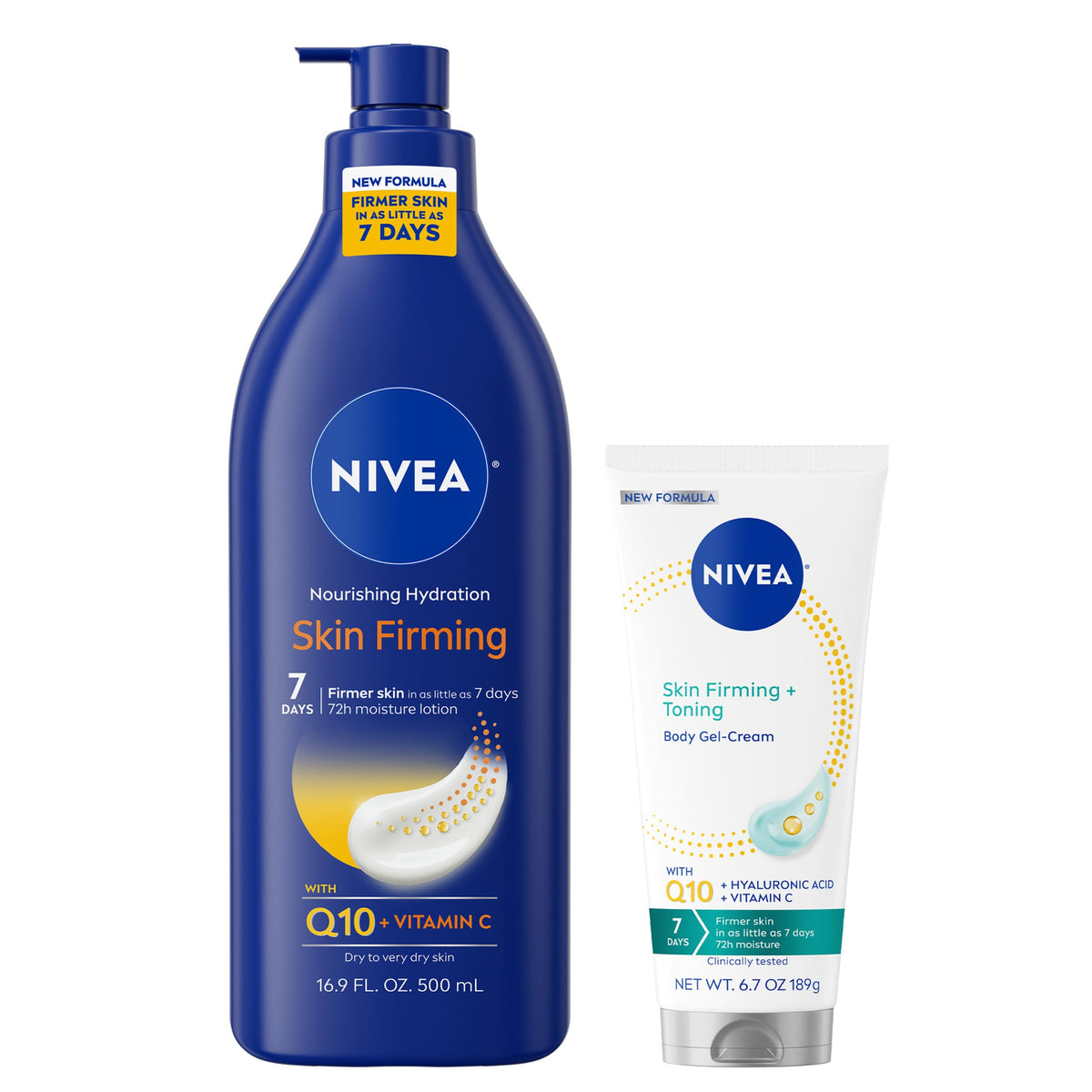 NIVEA Skin Firming Body Lotion and Gel Cream Variety Set 2 - NIVEA Official Imagery - 2