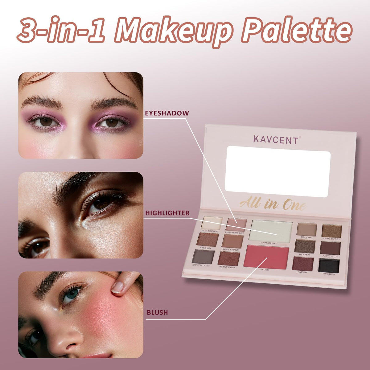 Makeup Kit for Teens Women Girls full Kit Makeup Set for - KAVCENT Official Imagery - 4
