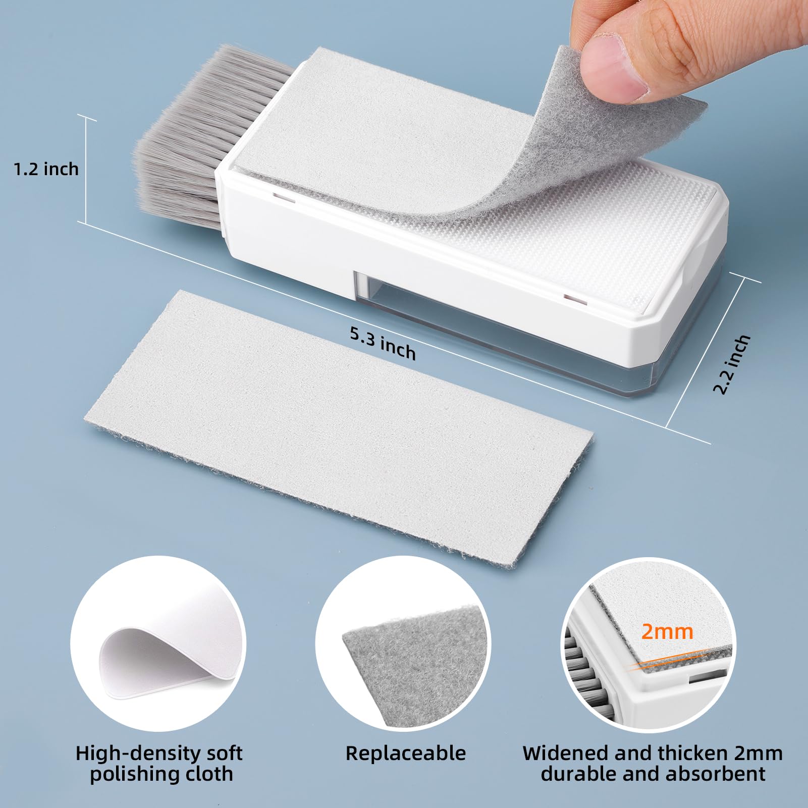 Ordilend Keyboard Cleaner & Laptop Cleaning Kit, All-in-1 for Com by Ordilend - Angle View 9