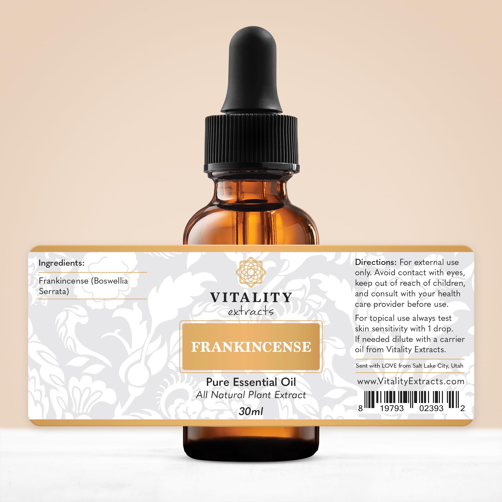 Vitality Frankincense Essential Oil 30ml – 100% Pure