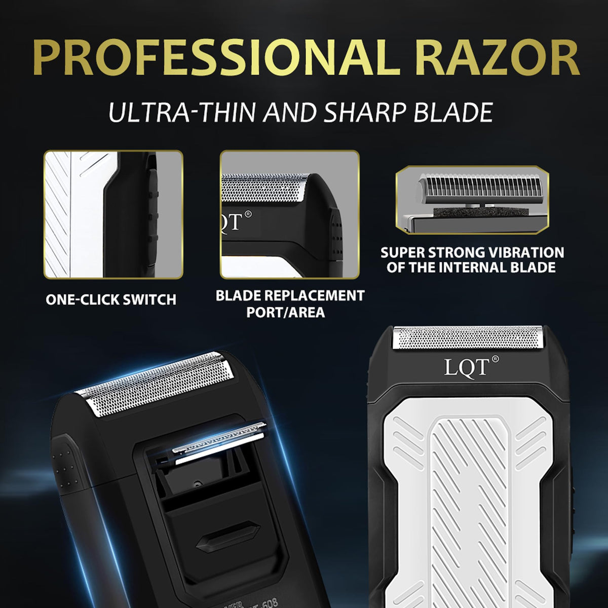 Hair Clippers for Men with LED Display 4 in 1 Cordless - LQT Official Imagery - 5