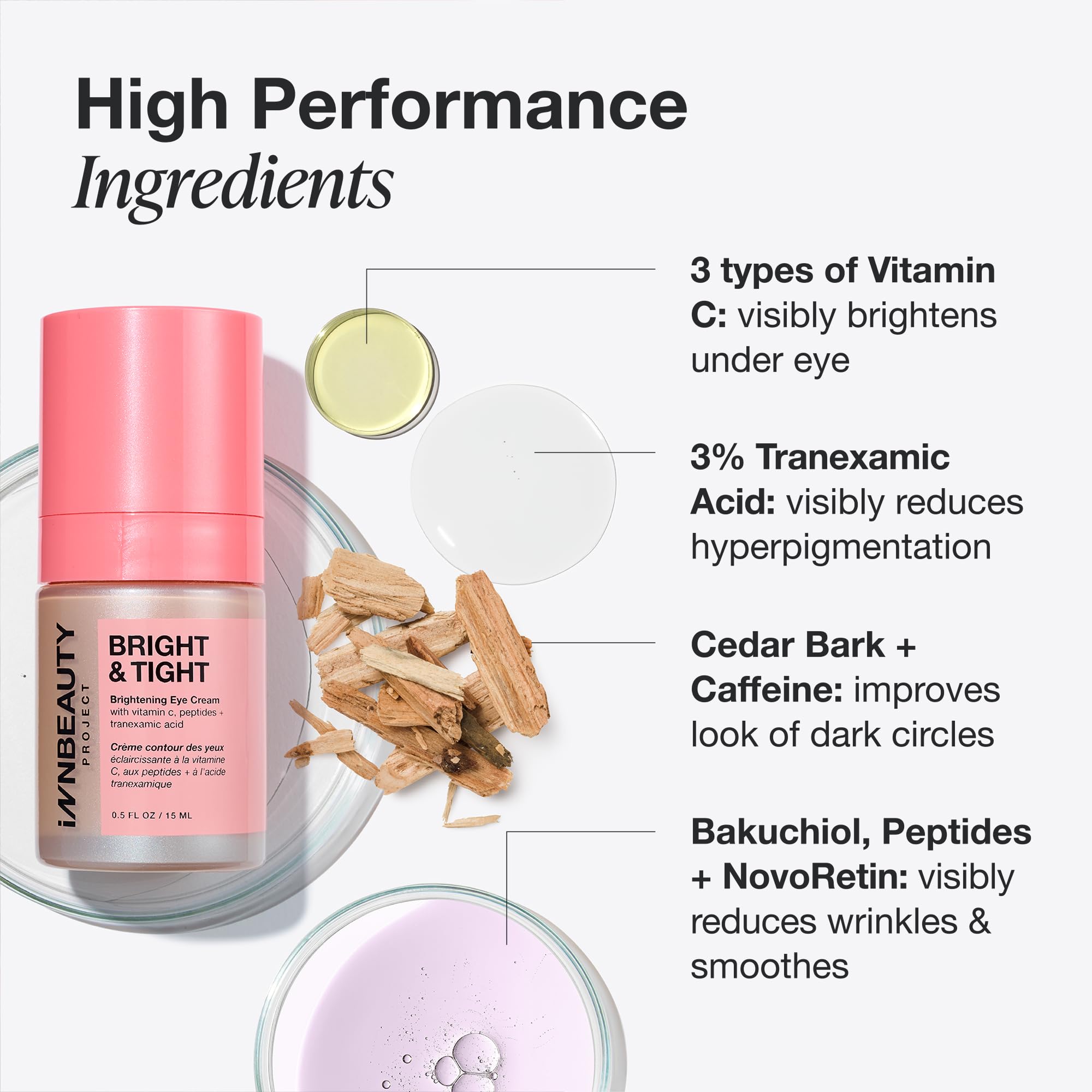 Innbeauty Project Bright Tight Refillable Eye Cream 0 5 oz - Innbeauty Project Official Imagery - 4