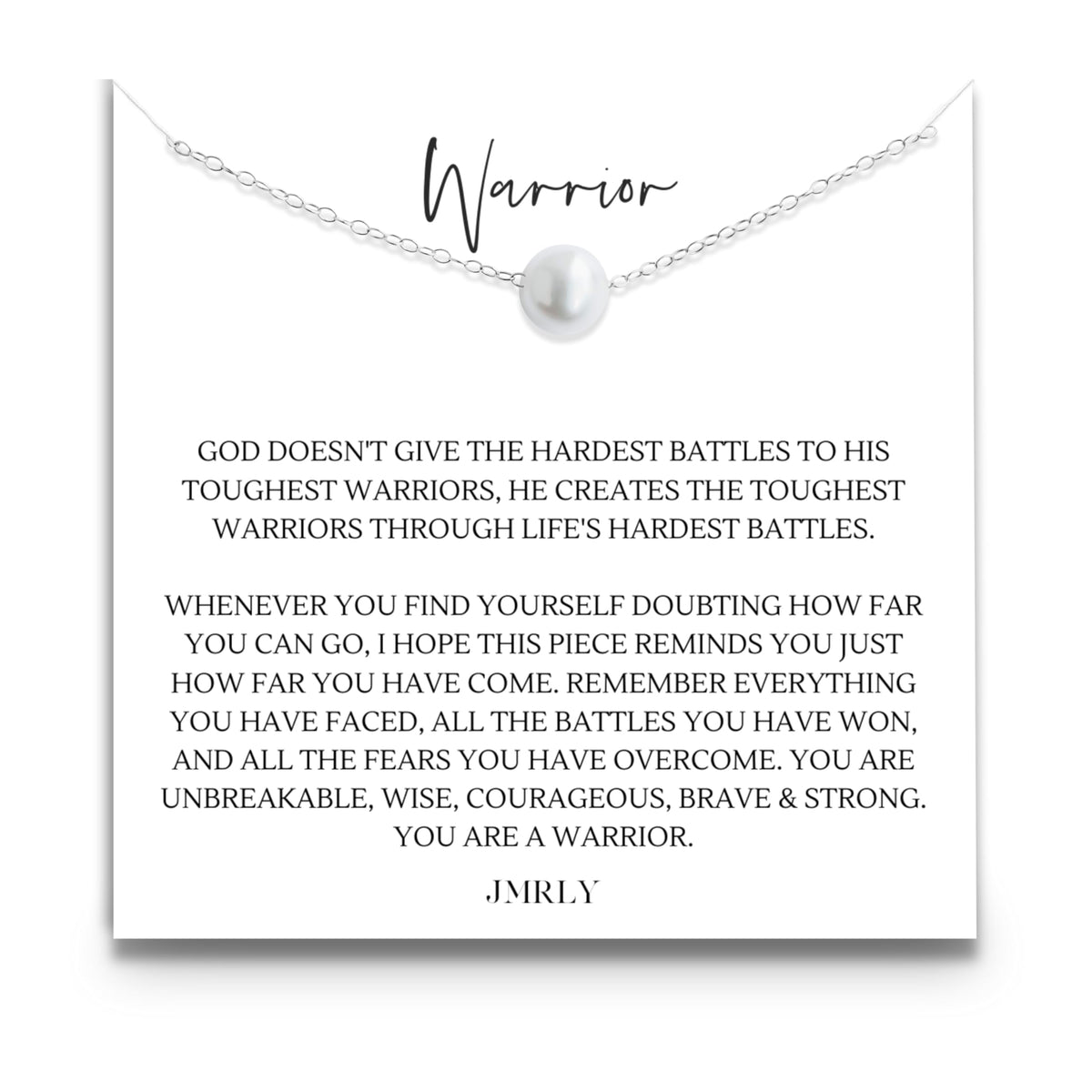 Warrior Necklace - JMRLY Official Imagery - 1