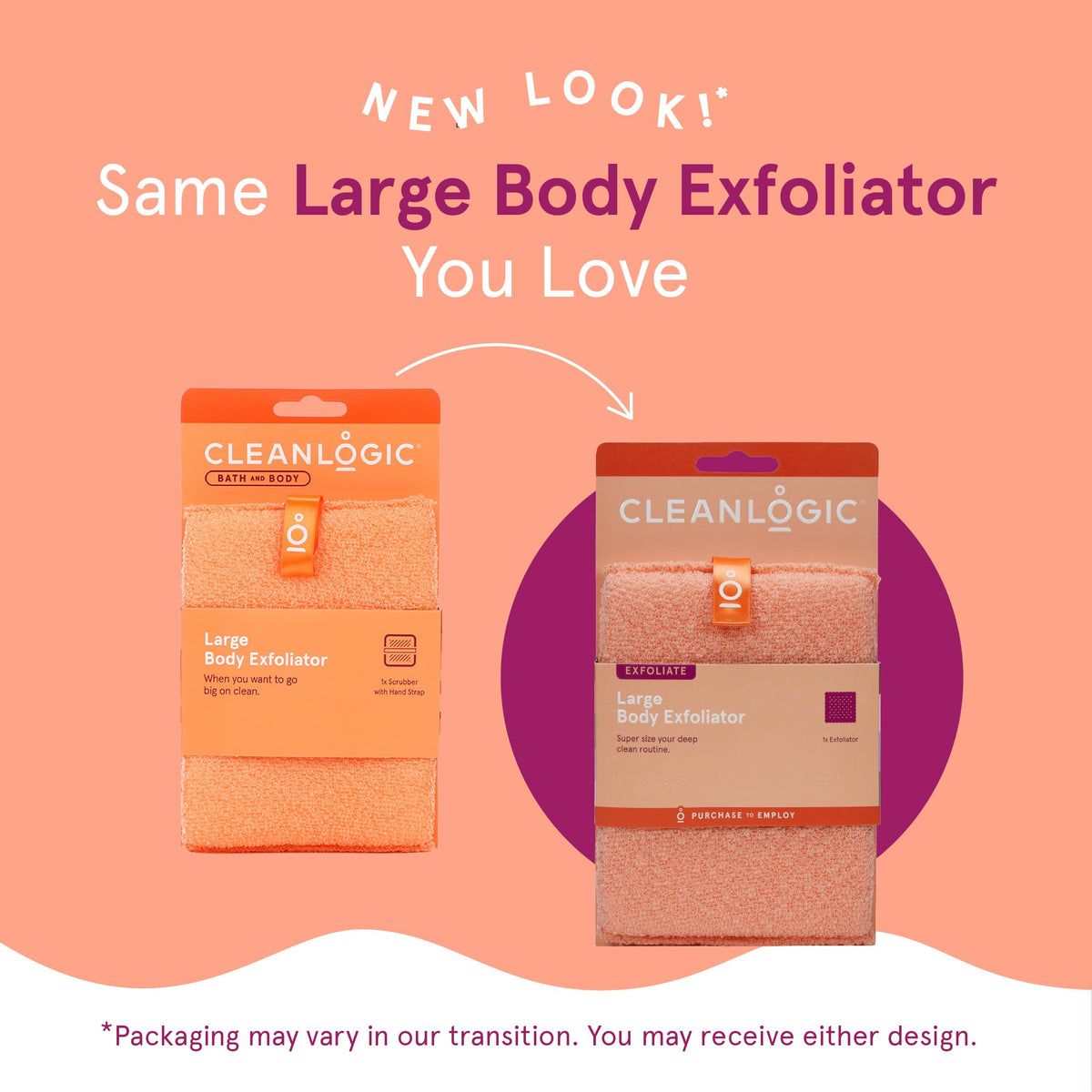 Cleanlogic Exfoliating Body Scrubber - Cleanlogic Official Imagery - 6