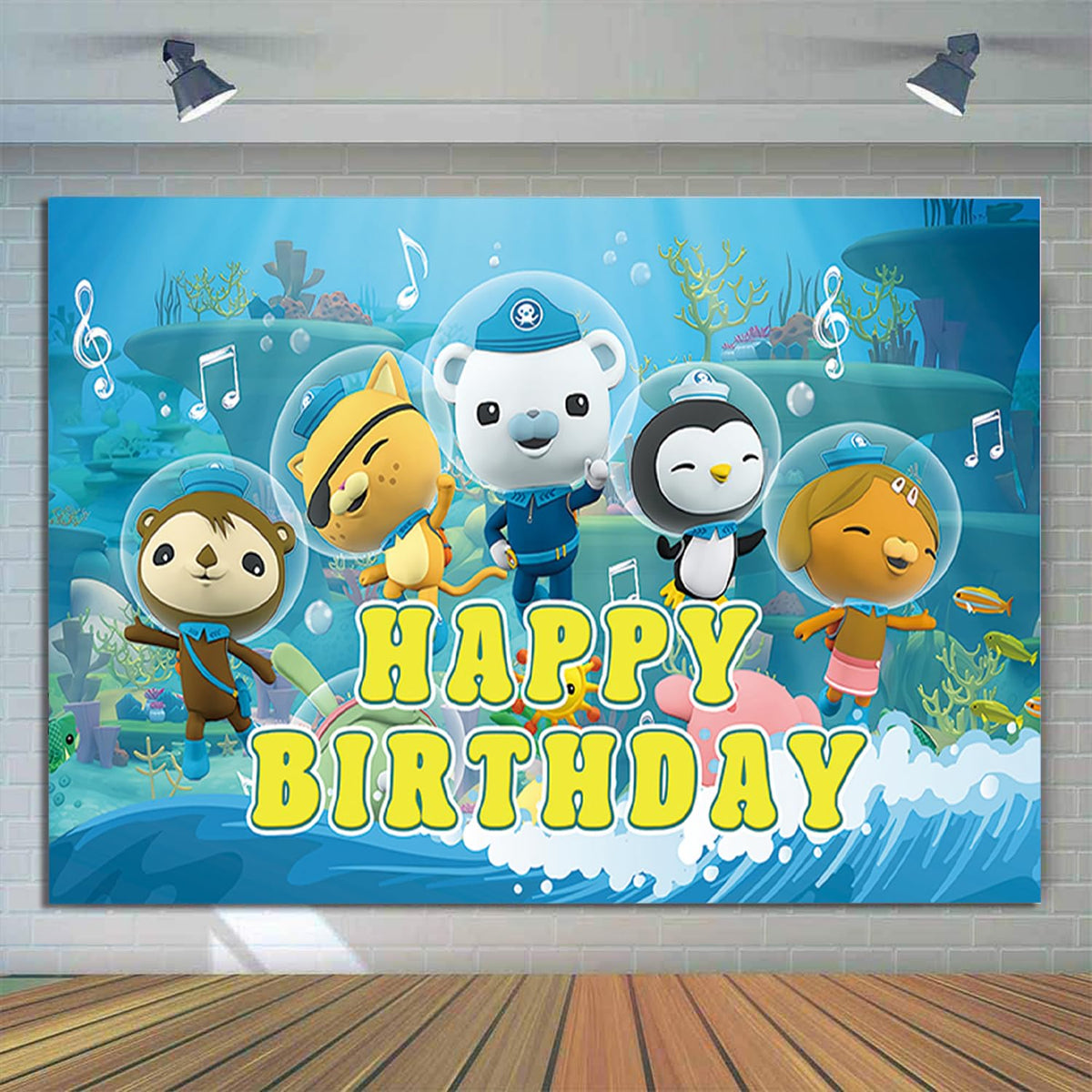 42Pack Octo Party Supplies Pack Includes Banner Cake Topper - Autrpoweo Official Imagery - 6
