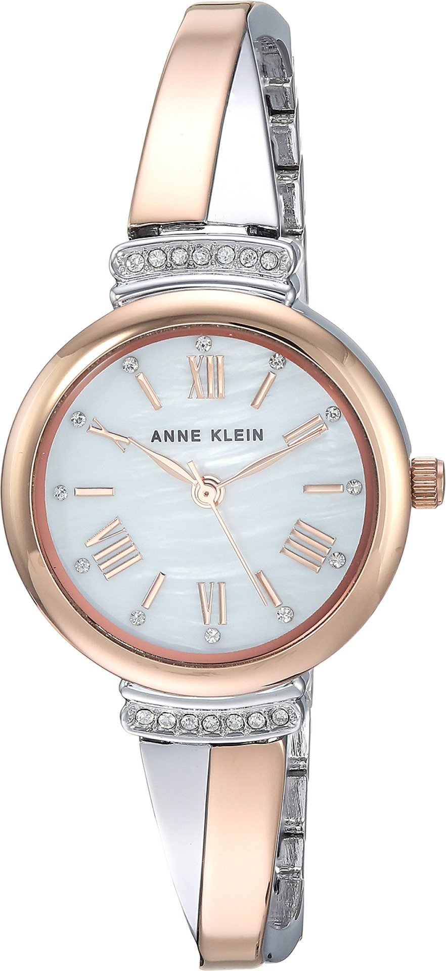 Anne Klein Women's Premium Crystal Accented Bangle Watch Set, AK/2245 - View 3