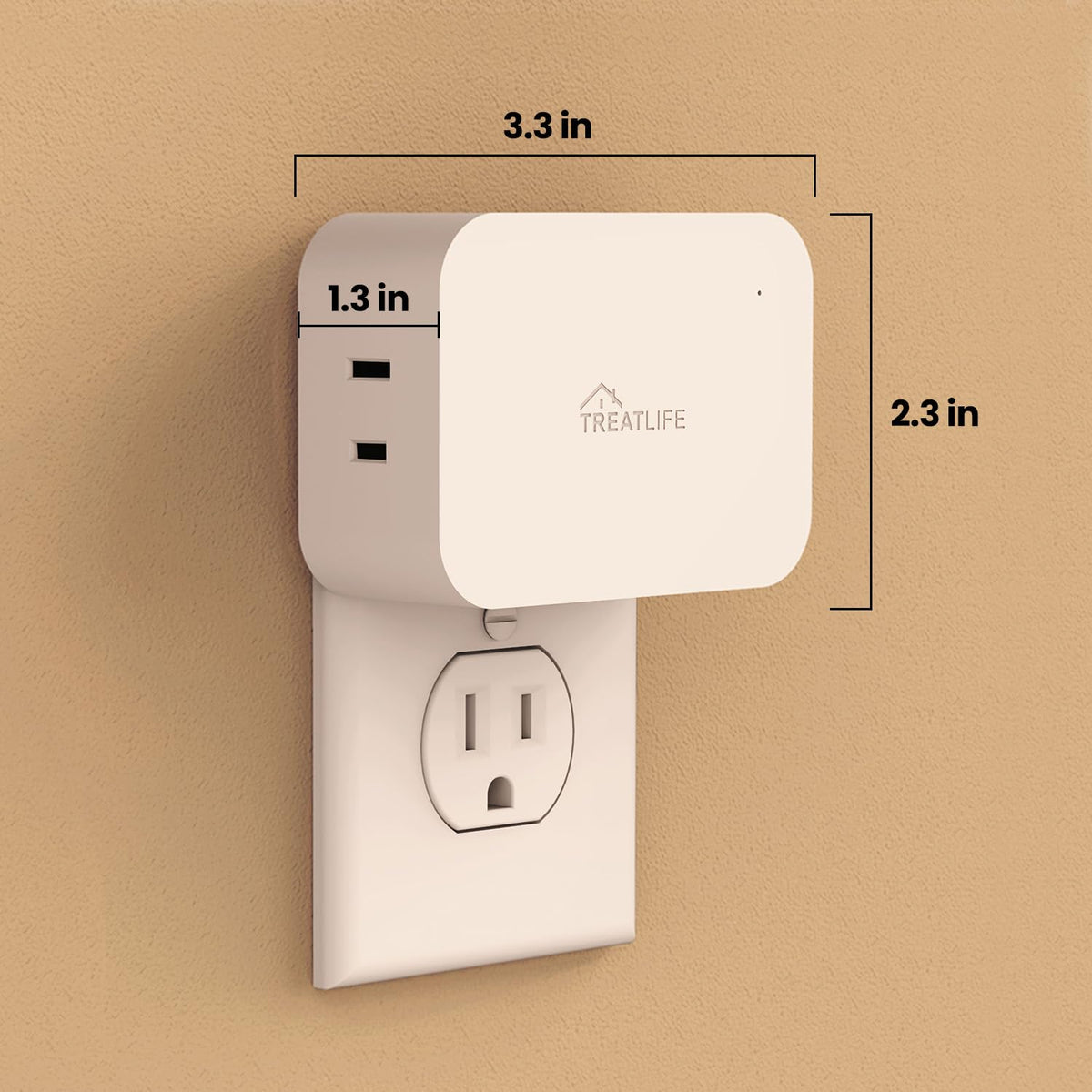 Alexa Smart Dimmer Plug Treatlife Plug in Lamp Dimmer Switch - TREATLIFE Official Imagery - 4