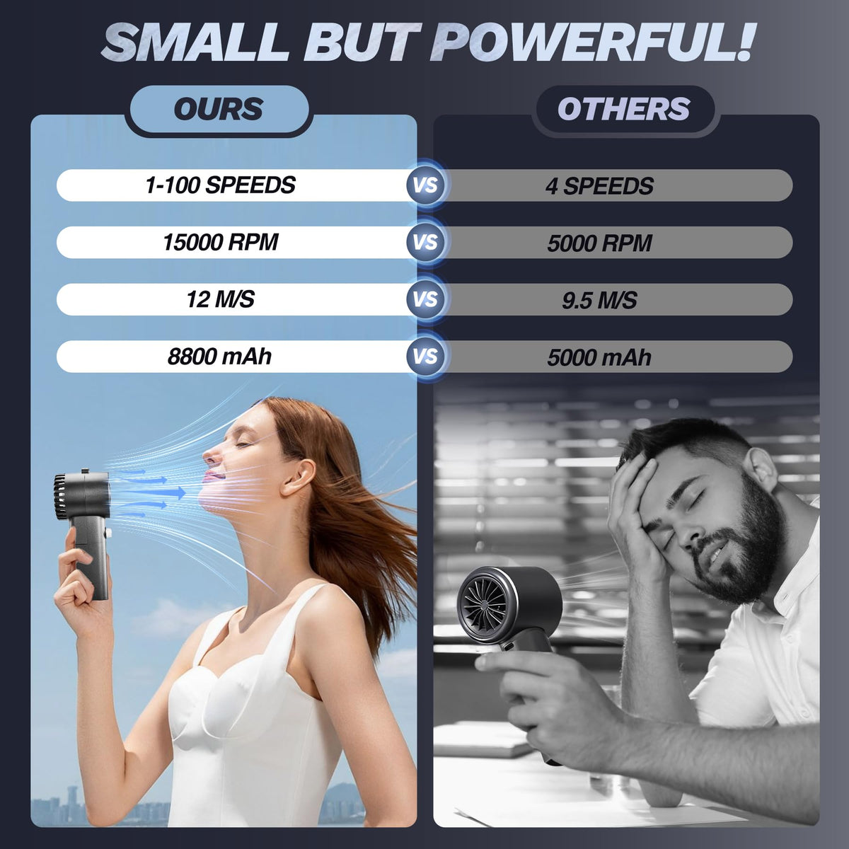 Saker Handheld Turbo Fan - Saker Official Imagery - 4