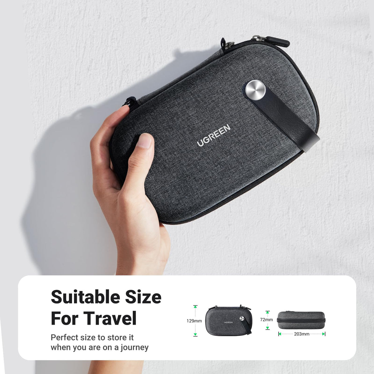 UGREEN Electronic Organizer Travel Case Pouch Bag - UGREEN Official Imagery - 3